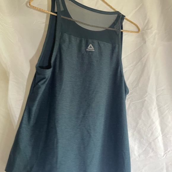 Blue Reebok Tank Top Activewear - Picture 2 of 3